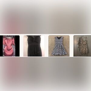 Bundle of four medium dresses